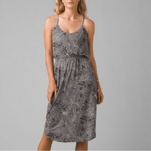 Prana Dress Workout NWT Gray Size XS Midi Yoga Sporty Athletic